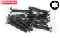 FG6925/25 Torx Linsenkopf schraube M4-L25 mm, 10 St.