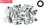 FG7058 Inbus mit Flansch M3-L10 mm, 15 St.