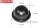 FG7088 Stoßdämpfer Volumen ausgleich Ø13,5 mm, 2 st.