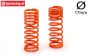 FG7192 Stoßd. feder progres. Orange Ø17-Ø2,2-L58 mm, 2 St.