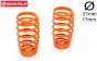 FG7288 Stoßdämpferfeder Orange Ø2,4-L57 mm, 2 st.