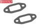 TPS0312/15 HQ Tuning Auspuff dichtung Graphit, 2 st.