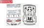 FG8185/01 Team Dekorbogen BMW ALMS, Set