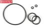 FG8600/11 Differential O-ring, Viscose, Set