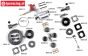 FG8605 Differential 2WD FG Powerlock, Set.
