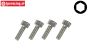 FG9439/10 Zylinderkopf schraube M3-L10 mm, 4 st.