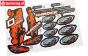 FG6158 Dekorbogen Marder Nero Buggy Rot, Set