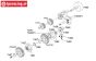 FG7452 2-Gang Getriebe FG 1/5 4WD, Set