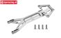 5T3/025F-BK LOSI 5IVE-TE Alu-Strebe oben Schwarz, 1 St.