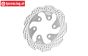 MX010/DISK/S PROMOTO Alu-Bremssch. Silber, 1 St.