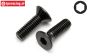 HPI15445 Senkkopf schraube M6-L16 mm, 2 st.