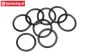 HPI75072 O-ring HPI Stoßdämpfereinstellmutter, 8 st.