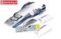 HPI7790 Karosserie Lackiert, Blau/Silber/Weiß, Set
