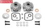 HPI85427 Alu-Differentialgehäuse, Set