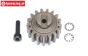 HPI86493 Stahl Zahnrad 17Z, 1 st.