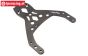 HPI87290 Platte vorne oben HD Gun Metal, 1 st.