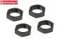 TPS102216 Radmutter Schwarz Ø24 mm, 4 st.