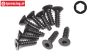 HPI94304 Senkkopf-schneidschraube Ø3-L10 mm, 10 St.