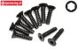 HPI94305 Senkkopf-schneidschraube Ø3-L12 mm, 10 St.