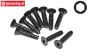HPI94632 Senkkopf-schneid schraube Ø4-L18 mm, 10 St.