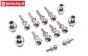 TPS86412 HPI Baja Stahl Gelenkkügel M4-Ø10, Set