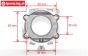 TPS0054 Motorflansch Zenoah G320-32 cm³ LOSI, 1 st.