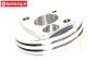 HR1001 Tuning Alu-isolator Schräg, Set