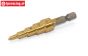 TPS0412 Stufenbohrer HSS-Titan 4-12 mm, 1 st.