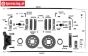 FG6250/06 Tuning Bowdenzug-Bremsen vorne 2WD, Set