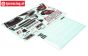 ARA409004 ARRMA Kraton 8S Karo mit Dekorbogen, Set
