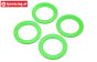 LOS-1820 LOSI LMT 2.0 Monster Truck Felgen ring Grün, 4 st.