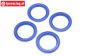 LOS-1821 LOSI LMT 2.0 Monster Truck Felgen ring Blau, 4 st.