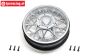 LOS-2305 Promoto Hinterradfelge silber, 1 St.