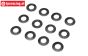 LOS-2071 LOSI LMT 2.0 HD Servo-Saver feder-ring Weich, 12 st.