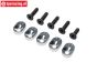 LOS-4161 LOSI 5IVE-TG Motorbefestigung 21,5/67Z, 5 st.