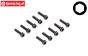LOS235002 Zylinderkopf schraube M2,5-L10 mm, 10 st.