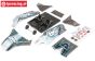 LOS250017 Karrosserie DBXL-E Lackiert Grau, Set