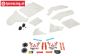 LOS250018 Karrosserie DBXL-DBXL-E Glasklahr, Set