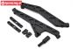LOS251037 Chassisstrebe vorne/hinten MTXL, Set