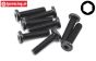 LOS255004 Flachkopf schraube DBXL-MTXL, Set