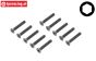los255018 Senkkopf Schraube M4-L25 mm, 10 st