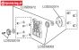 LOS256002 Distanzstück Motor/Getriebe DBXL, Set