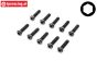 LOS265000 Linsenkopf schraube M2-L8 mm, 10 st.