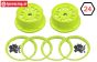 LOS45024 Felgen Gelb Ø120-B70 mm, Set