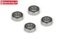 LOSA6940 PROMOTO Kugellager Ø6-Ø12-H4 mm, 4 St.