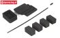LOSB2587 LOSI 5T Radioplatte Schaum, Set