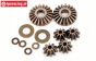 LOSB3202 Differential-Zahnräder LOSI 5T-BWS-TLR, set