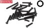 LOSB6085 Linsenschraube-Sorti M4, 27 st.