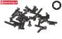 LOSB6465 Schrauben-Sorti M4, 32 st.