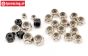 LOSB6590 Sicherungsmutter M3-M4-M5-M6, 24 st.